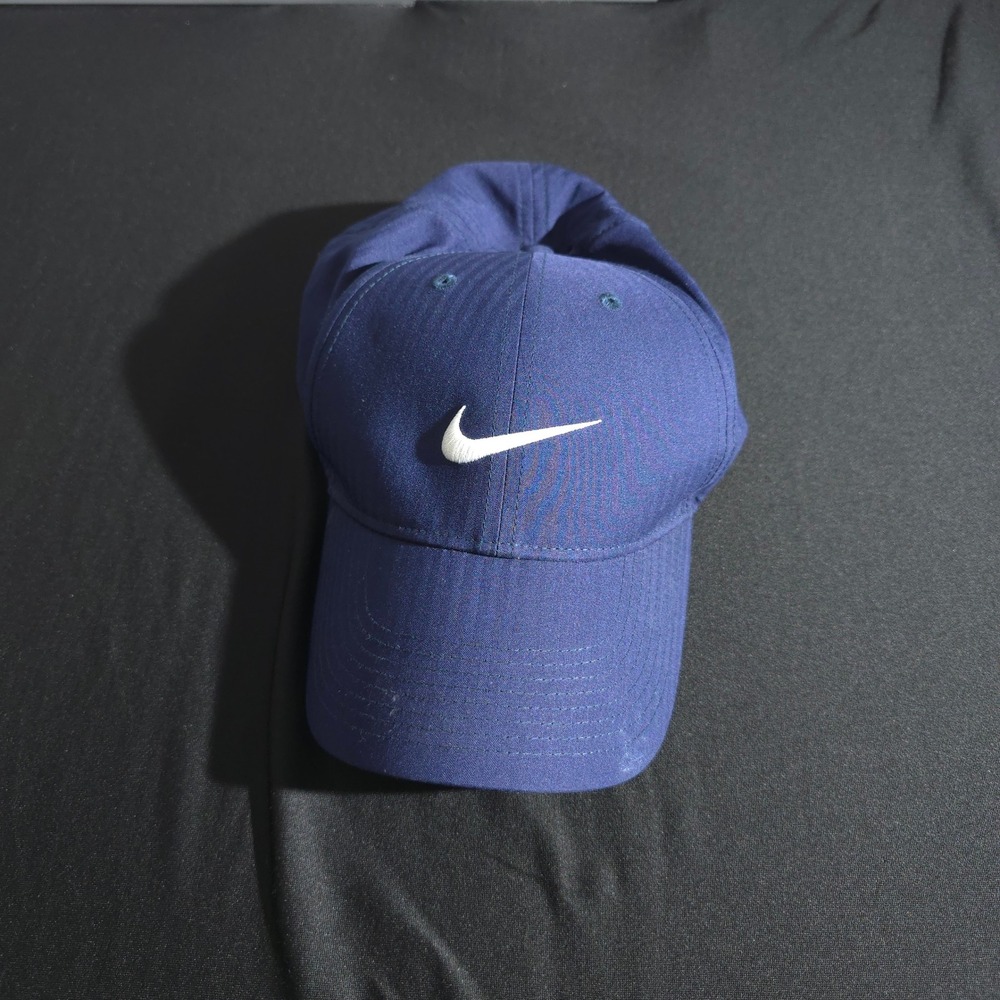 Nike Legacy91 Dri-FIT Adjustable Hat Cap Mens Sport Golf Running Navy White